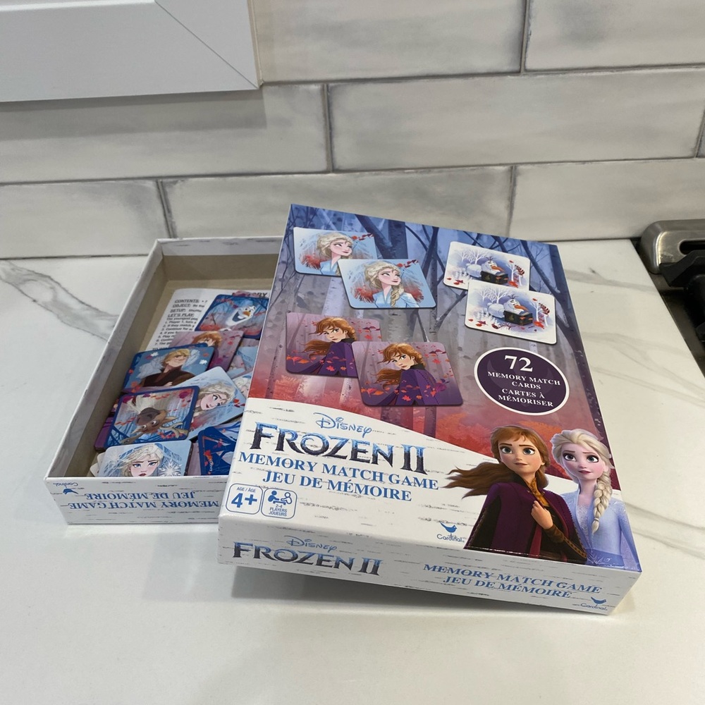 Disney Frozen 2- memory match game